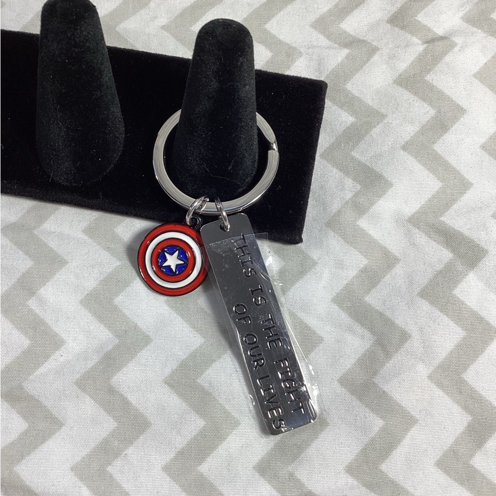 Captain America Keychain
